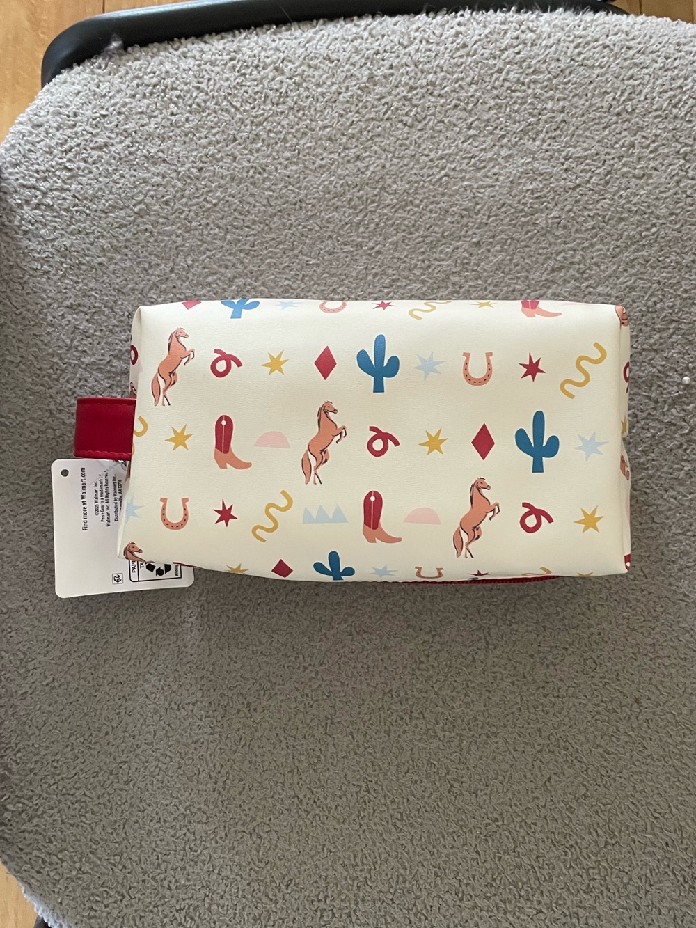 Western Themed Cosmetic Bag
